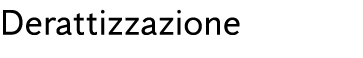 Derattizzazione