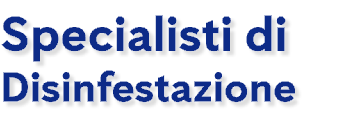 Specialisti di Disinfestazione